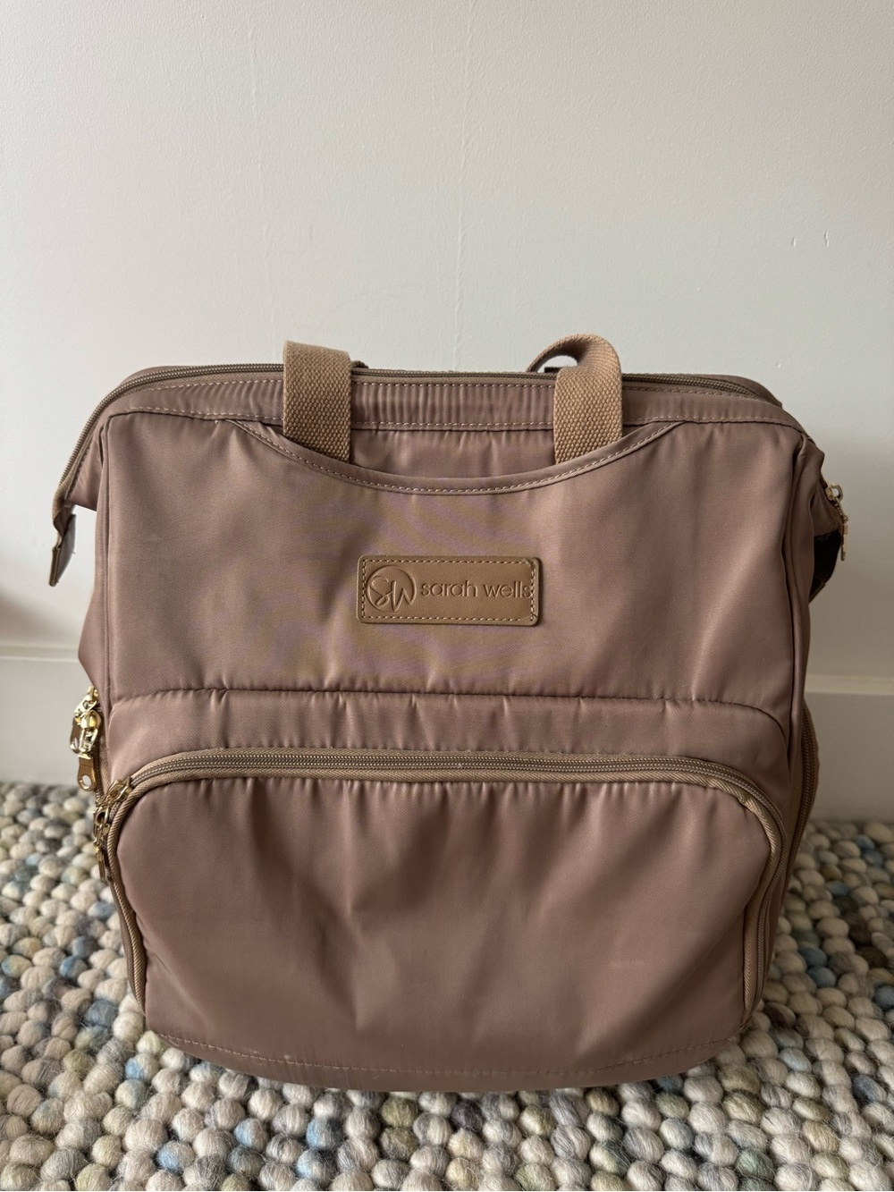 Sarah Wells Nora Bag in Latte